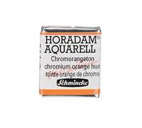 Schmincke - HORADAM® AQUARELL - aquarelle d'artiste très fine, 214 ton orange chromé, 14 214 044, 1/2 godet