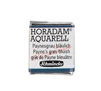 Schmincke - HORADAM® AQUARELL - aquarelle d'artiste très fine, 787 gris de Payne bleuâtre, 14 787 044, 1/2 godet