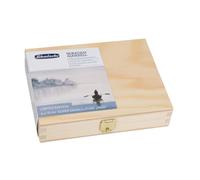 Boîte en bois Schmincke Horadam - NEBEL - 5 x 15 ml supergranulation - 74 885 097