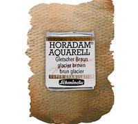 Schmincke - HORADAM® AQUARELL, Super Granulation, 14 964 044 Brun glacier, 1/2 godet, teintes très fortement granulées, aquarelles supergranulées très fines