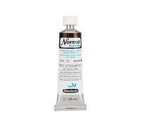 Schmincke - NORMA® Blue, 21624009, Couleurs à l'huile pour artistes, très finement pigmentées, résistantes à la lumière, végétaliennes, Terre d'ombre naturelle brûlée, 35 ml