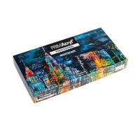 Schmincke Primacryl Professional 73 770 097 Lot de 8 tubes de 35 ml | Nightscape » de Mami Yamasaki