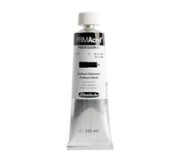 Schmincke - PRIMAcryl® Professional peinture acrylique brillante de qualité supérieure, Noir de carbone, Tube de 150 ml, 13 797 019, peinture acrylique premium, peinture acrylique, qualité