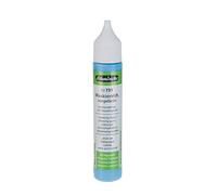 Schmincke - Stylo de masquage coloré, 25 ml, 50 731 005, liquide de masquage bleu pour masquer des zones sur du papier aquarelle, carton à dessin lisse, sans ammoniaque