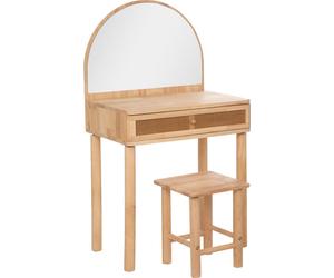 Schminktisch und hocker kind hevea 55x100cm - Atmosphera créateur d'intérieur