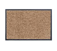 Schmutzfangmatte proper tex paillasson avec inscription eingangsmatte 4 beige/sable, beige, 40x60 cm