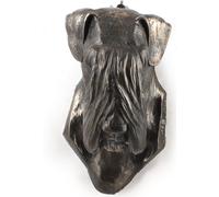Schnauzer II - Statuette de chien, buste à suspendre, une décoration unique pour les amoureux des chiens de la marque Art-Dog