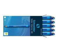 Schneider 150203 Slider Memo Xb Stylo Bille Bleu Lot De 10