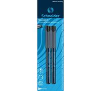 Schneider 187912 universel Marqueur permanent Maxx 222 F, 0,7 mm, noir, carte blister de 2