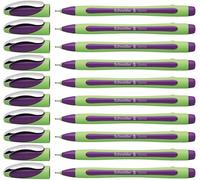 Schneider 190008 Fineliner Xpress Lot de 10 stylos à pointe fine Violet