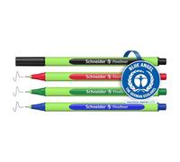 Schneider Feutres Fineliner Line-Up 191094 – 0,4 mm, étui chevalet 4 pièces couleurs assorties