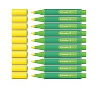 Schneider 191201 Fineliner de Link- it, Lot de 10, feutres de coloriage Standard golden-yellow