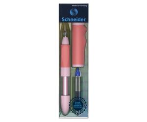 Schneider 50-188738 Schneider Base Senso Roller rose-rouge 0,6 mm, Couleur d'encre : bleu, 1 pc.