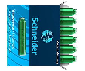 Schneider 6604 Lot de 10 x 6 cartouches d'encre (Vert)