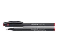 Schneider 9672 Topliner 967 Stylo roller Rouge Lot de 10 G