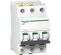 Schneider Electric Disjoncteur iC60N A9F04302 3 pôles 2 A Courbe C