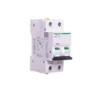Schneider A9F05204 Disjoncteur iC60N 2P 4 A D Caractéristique Blanc
