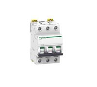 Schneider A9F77363 Disjoncteur 3P 63A courbe C Acti9 ic60n