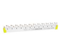 Schneider A9Xph612 Rail de Peigne de Raccordement Inférieur Facile à Découper Acti 9 1P+N 12 Modules 80A