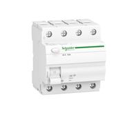 Schneider A9Z01463 Acti 9 Disjoncteur Différentiel Id K 4P 63 a 30 Ma Blanc