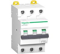 Schneider Acti9 IC60 RCBO 3P 32A 30mA Type A Disjoncteur Différentiel - A9D17332