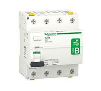 Schneider Electric A9Z51463 Interrupteur différentiel à courant résiduel pour station de charge électrique B 63 A 0.03 A