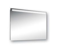 Schneider ARANGA miroir lumineux LED, avec chauffage du miroir et prise de courant, 1015x48x700mm, bandeau lumineux en haut, blanc, 160.701.01.00, Exécution: Corps blanc/4000K