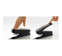 Novus Agrafeuse plate B8 FC – Flat-Clinch, 50 feuilles, fonction Power on Demand, noir