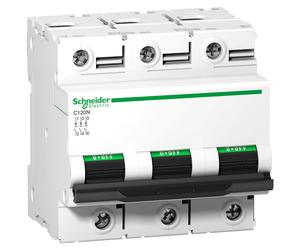 Schneider C120N 3P 125A Disjoncteur 10kA - A9N18369