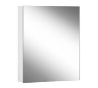 Schneider EASY armoire de toilette, sans éclairage, 1 porte, charnières réversibles, 595x120x700mm, 177.062.02.02, Exécution: Norme UE/prise de courant en bas à droite sur la paroi latérale