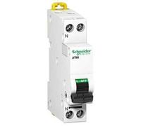 Schneider Elec PBT - Dit 16 13 - disjoncteur DT40 1 pôle plus neutre 6 kA 16 A curva-c