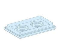 Schneider Elec PBT - SYS 22 35 - Plaque Passe-câble G IP55 2 entrées 33 - 72