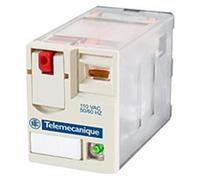 Schneider Electric 11 pin relay 230 Vac coil 3PDT,10A w/led, Relai