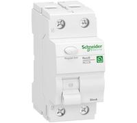 Schneider Electric 1334359 SCHN Resi9 Disjoncteur de Courant résiduel 1P+N 40A 30mA Type A, Blanc