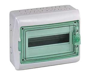 Schneider Electric 13962 Kaedra Coffret pour Appareillage Modulaire, IP65, 12 Modules, 340 mm Largeur, 280 mm Hauteur, 160 mm Profondeur, 63 A, 24W
