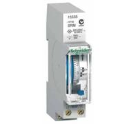 Schneider Electric 15335 Acti9 IH Interrupteur Horaire Électroméca, 18 mm Largeur, 90 mm Hauteur, 66 mm Profondeur, 4-16 A, 250V, Blanc