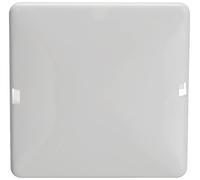 Schneider Electric 503014 Programmes encastrés, Blanc Pur, 1 pièce Blindabdeckung