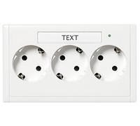 Schneider Electric 5940250 Boîtier d'encastrement prise électrique triple 1 pc(s)