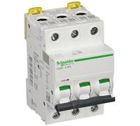 Schneider Electric a9 °F74340 IC60 N disjoncteur, acti9, 3p, 40 A, courbure C, 50/60 HZ, Blanc