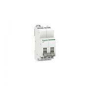 Schneider Electric A9E18074 iSSW commutateur, 3 positions, 2 contacts, inverseurs OF, Acti9, 20 A, 230V, Blanc