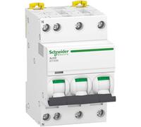 Schneider Electric – Disjoncteur modulaire iDT40K 3P+N 20 A Courbe C 4,5 kA