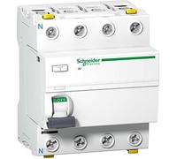 Schneider Electric A9Z24425 Disjoncteur différentiel iID 4P 25 A 300 mA Type A