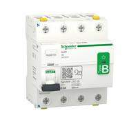 Schneider Electric A9Z66463 Interrupteur différentiel à courant résiduel Interrupteur différentiel sensible tous courants B 63