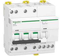 Schneider Electric - Acti9 iDD40N - disjoncteur différentiel - 3P+N C 32A 6000A/10kA 30mA type AC - A9DA3732