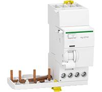 Schneider Electric - Acti9 iDT40 - module différentiel Vigi - départ iDT40-3P+N 40A 30mA type AC - A9Y62740