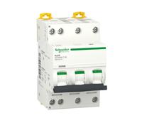 Schneider Electric – Disjoncteur modulaire Acti9 iDT40N 3P+N Courbe C 16A 6000A/10kA A9P24716