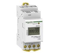 Schneider Electric - Acti9 IEM - Compteur d'energie modulaire monophasé - 230V - 63A - A9MEM2100