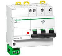 Schneider Electric - Acti9, iQuick PF10 parafoudre 3P+N 230/400V 10kA, livré avec cable de terre - A9L16618