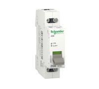 Schneider Electric Interrupteur de commande Acti9 iSW A9S60220 2P 20A 415 V CA sans voyant blanc