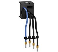 Schneider Electric AK5PC331 Connecteur de sortie, 3p+NC, 32A, avec câble 250 mm Plug cuivre, plastique 6 pc(s)